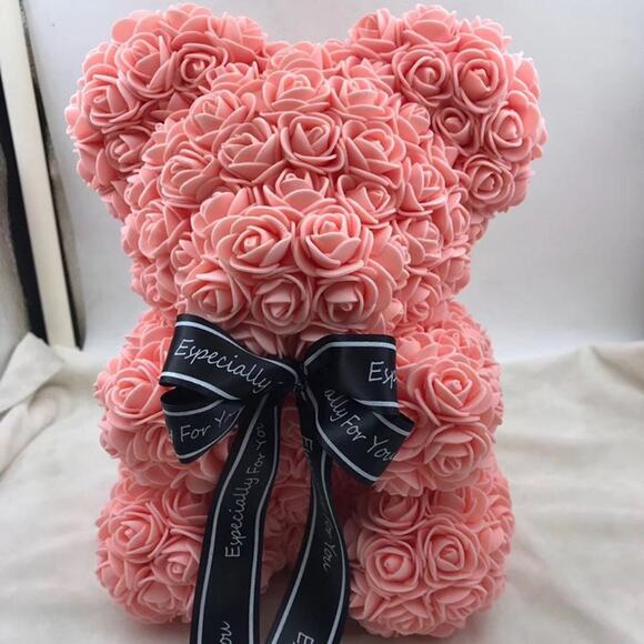 Luxury Rosebud Teddy Bear~~NWOT - Picture 13 of 14